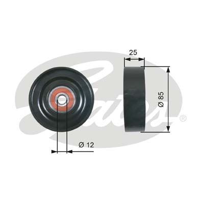 

Ролик приводного ремня NISSAN ALMERA 1.5 - 1.8 16V QG15DE/QG18DE 00>