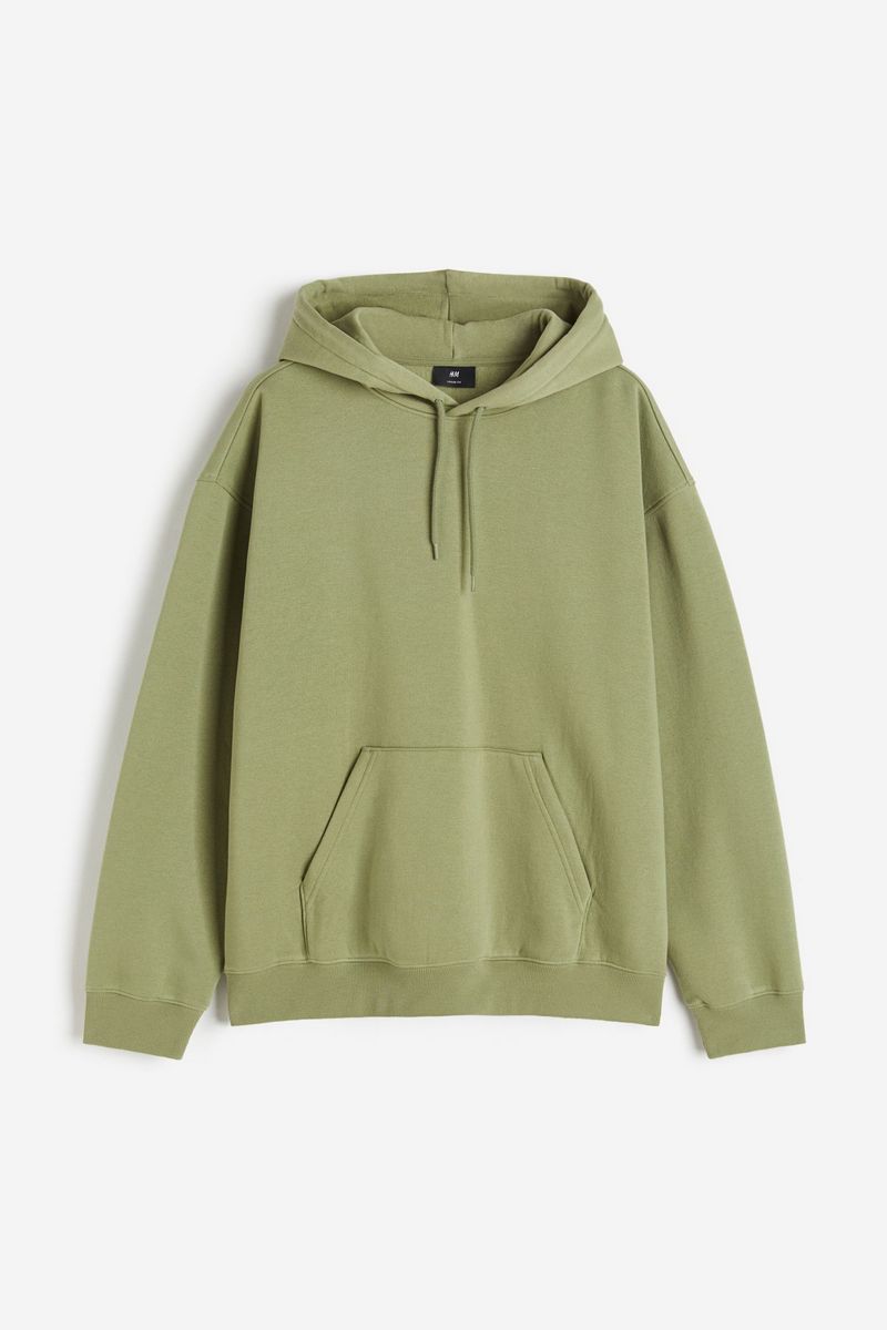 

Худи мужское H&M 0970819 зеленое S, Зеленый, 0970819