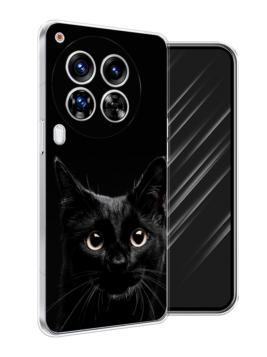 

Чехол Awog на Tecno Camon 30 Premier "Добрый кот", Черный, 305450-1