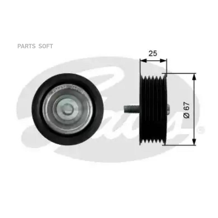 

Ролик Ремня Приводного Mb M278/M157 10- Gates арт. T36434