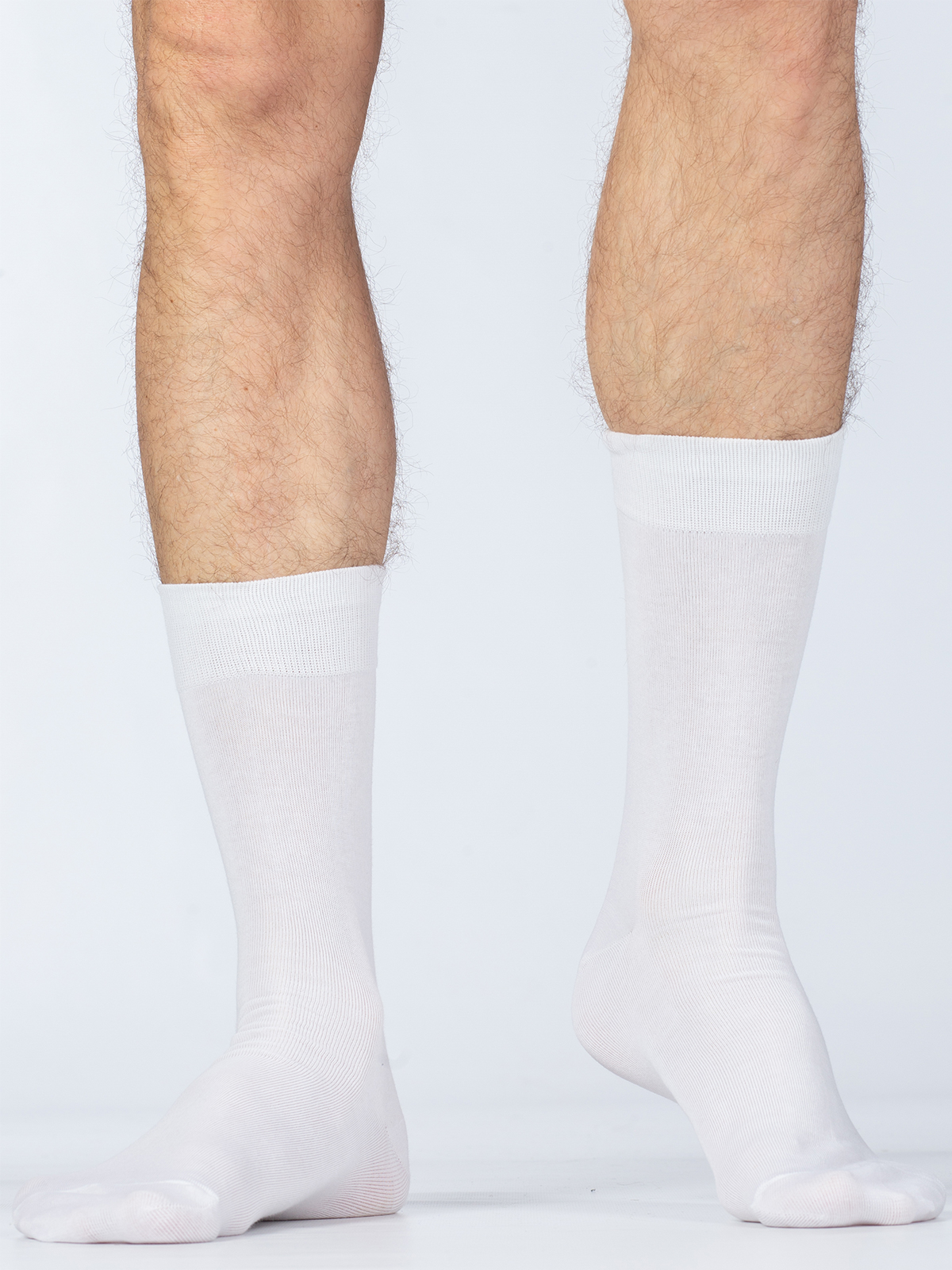 Мужские белые носки Omsa для мужчин, размер 39-41.