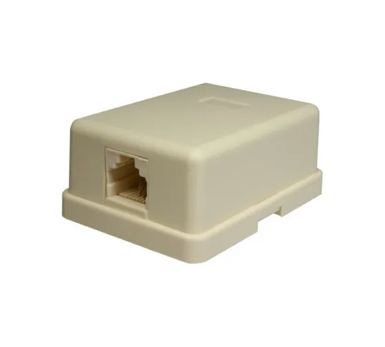 

Розетка компьютерная 6P4C (RJ-11). 1 порт (RJ-11 6P4C) | код 10-0305 | SUPRLAN ( 1шт. ), Белый