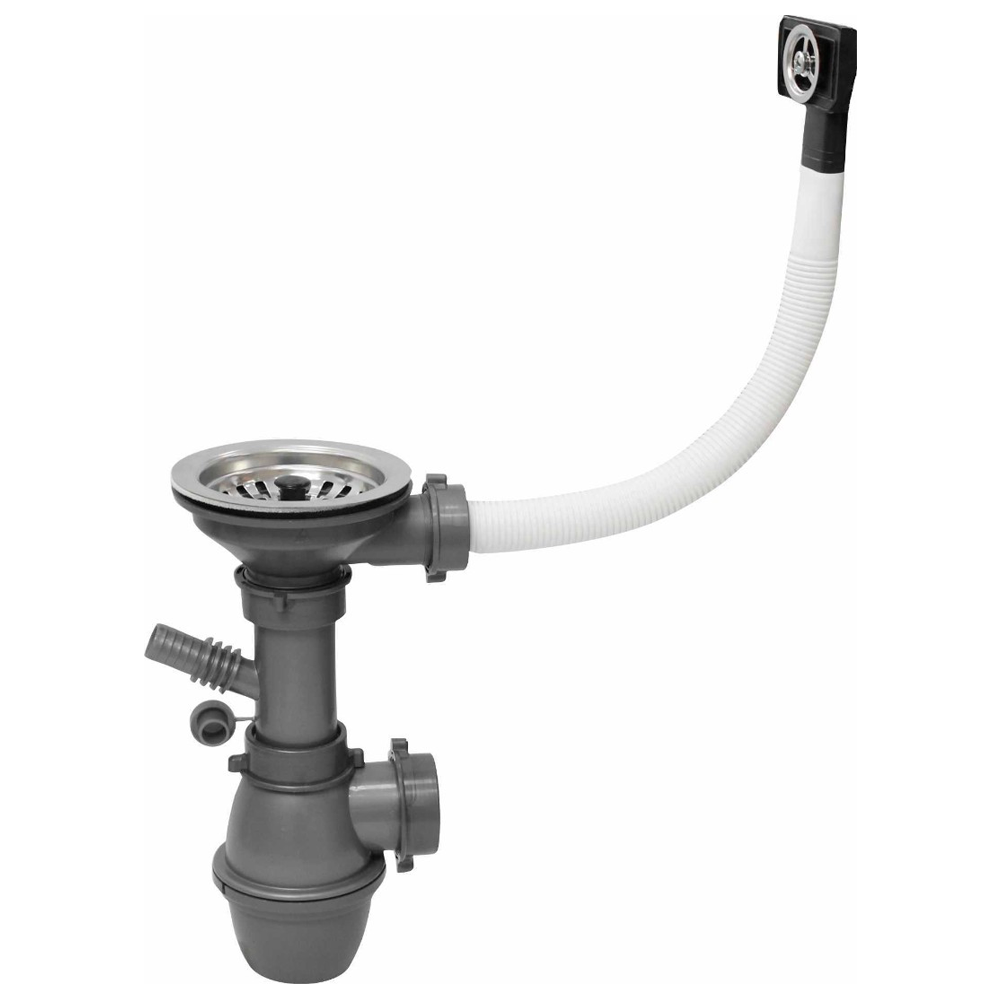 

FISC ITALIANA SRL Сифон FISC ITALIANA SRL 3 1/2" WASTLE KIT + BOTTLE SIPHON ECO MODEL