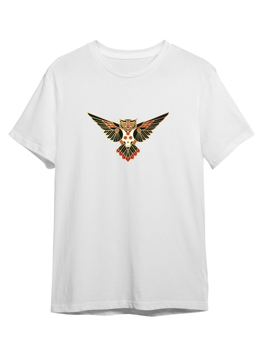 

Футболка унисекс СувенирShop Сова/Филин/Owl 3ZG белая L, "Сова/Филин/Owl" 3ZG