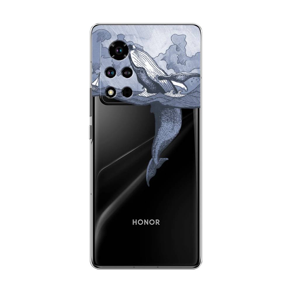 фото Чехол awog "два измерения" для honor v40