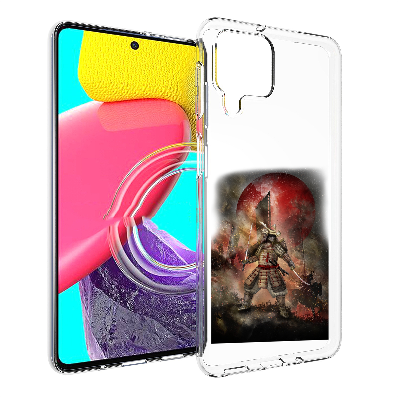 

Чехол MyPads китайскийвоин для Samsung Galaxy M53 (SM-M536), Прозрачный, Tocco
