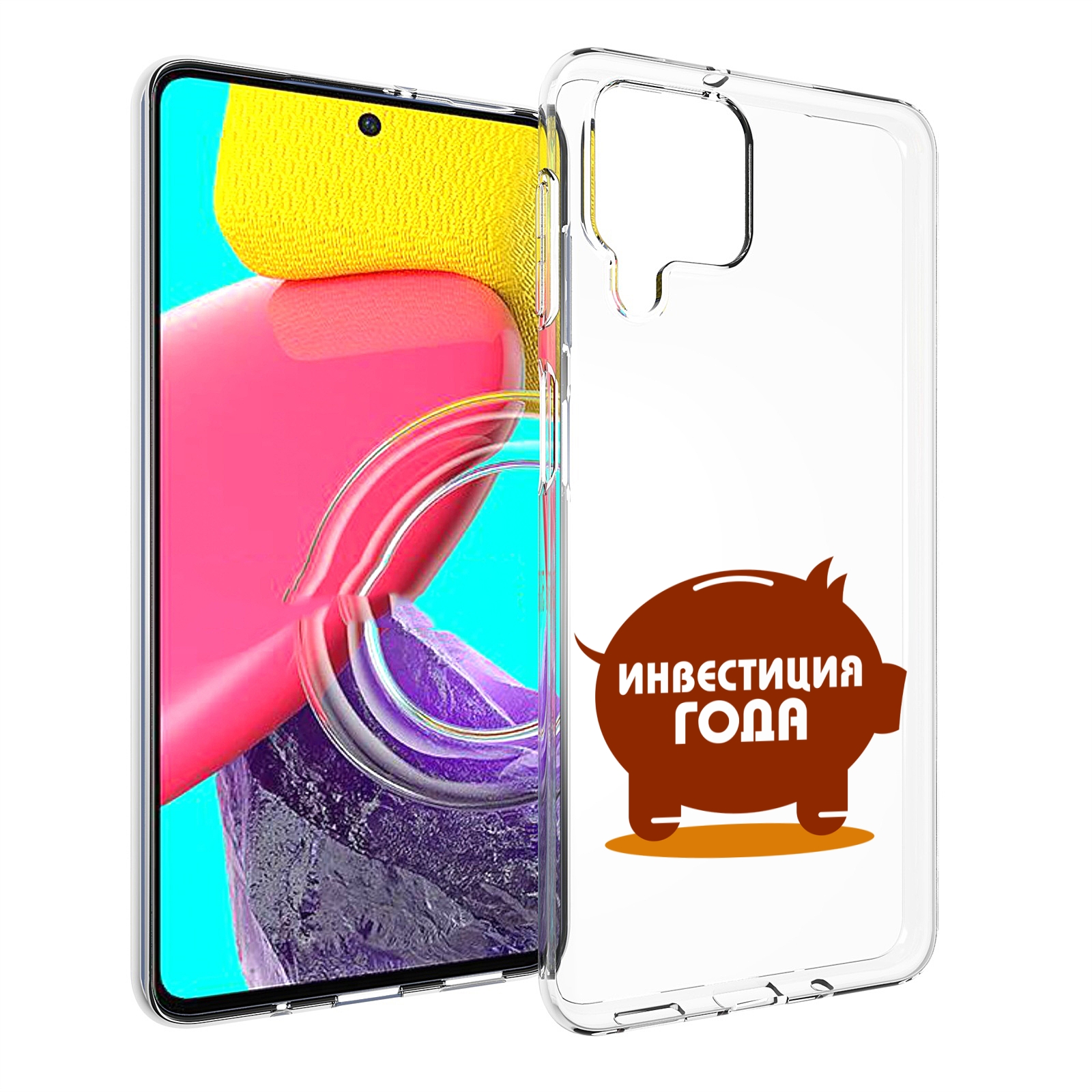 

Чехол MyPads инвестиция для Samsung Galaxy M53 (SM-M536), Прозрачный, Tocco