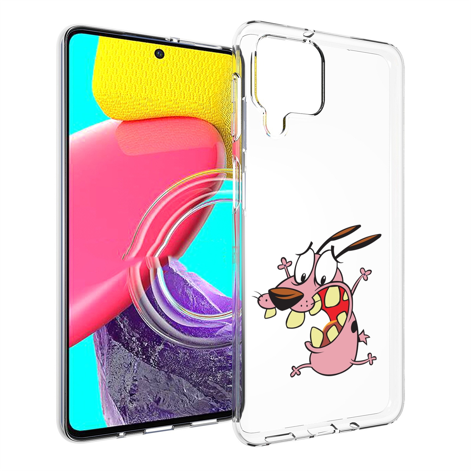 

Чехол MyPads зубастый бобик для Samsung Galaxy M53 (SM-M536), Прозрачный, Tocco