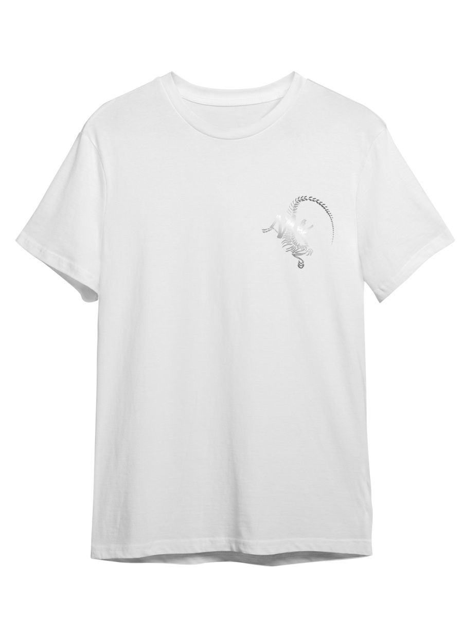 

Футболка унисекс СувенирShop Динозавр/Dinosaur/Скелет 3ZS белая 5XL, "Динозавр/Dinosaur/Скелет" 3ZS