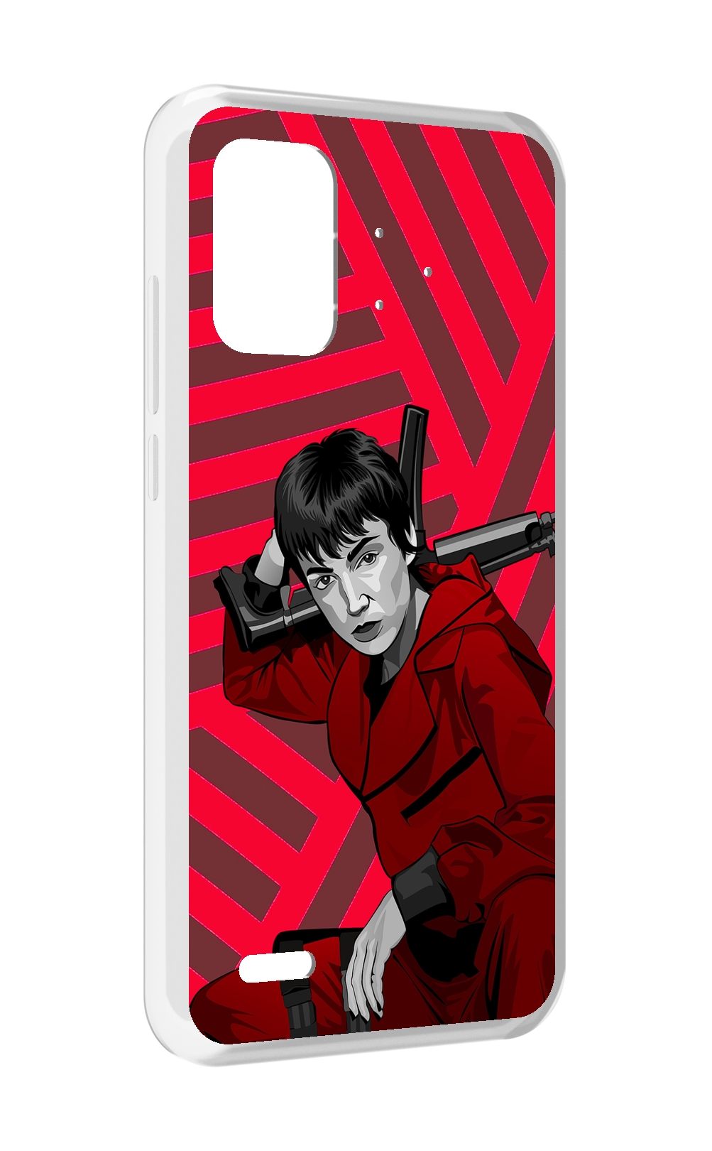 

Чехол MyPads Токио-бумажный-дом для UMIDIGI Bison Pro, Прозрачный, Tocco