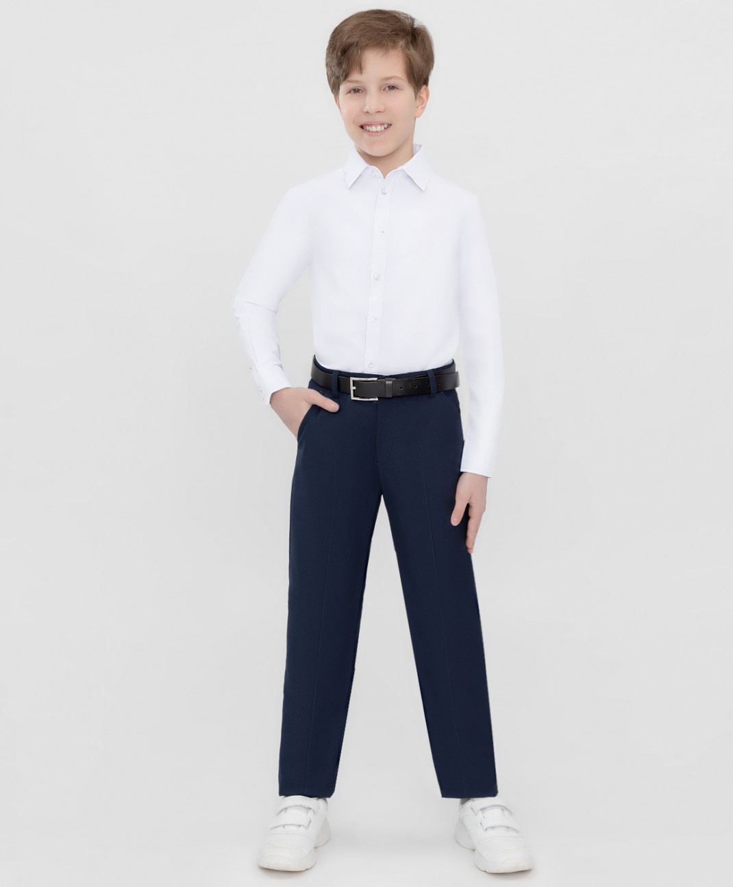 

Брюки детские Button Blue 222BBBS6305, синий 146, 222BBBS6305