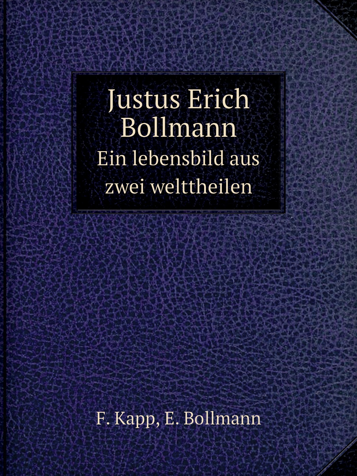 

Justus Erich Bollmann