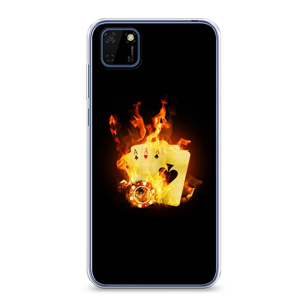

Чехол Awog на Huawei Y5p "Горящие карты", Черный;оранжевый, 6103750-9