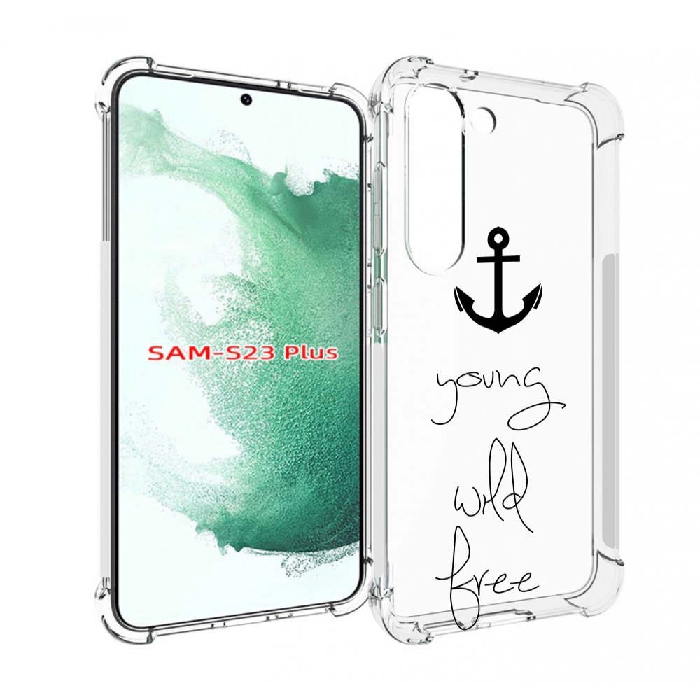 

Чехол MyPads ты-будешь-свободным для Samsung Galaxy S23 Plus +, Прозрачный, Tocco