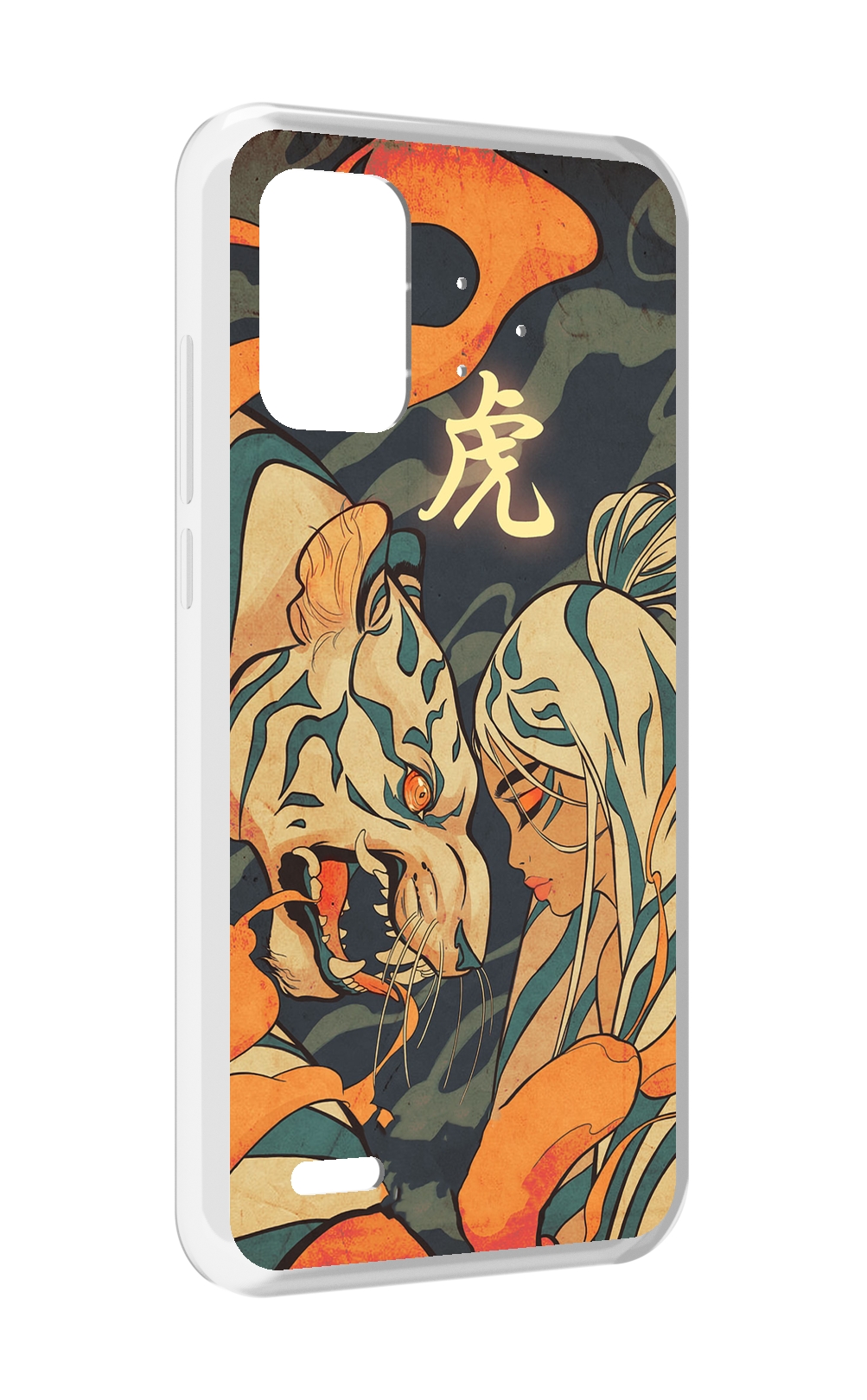 

Чехол MyPads Тигр и девушка друзья для UMIDIGI Bison Pro, Прозрачный, Tocco