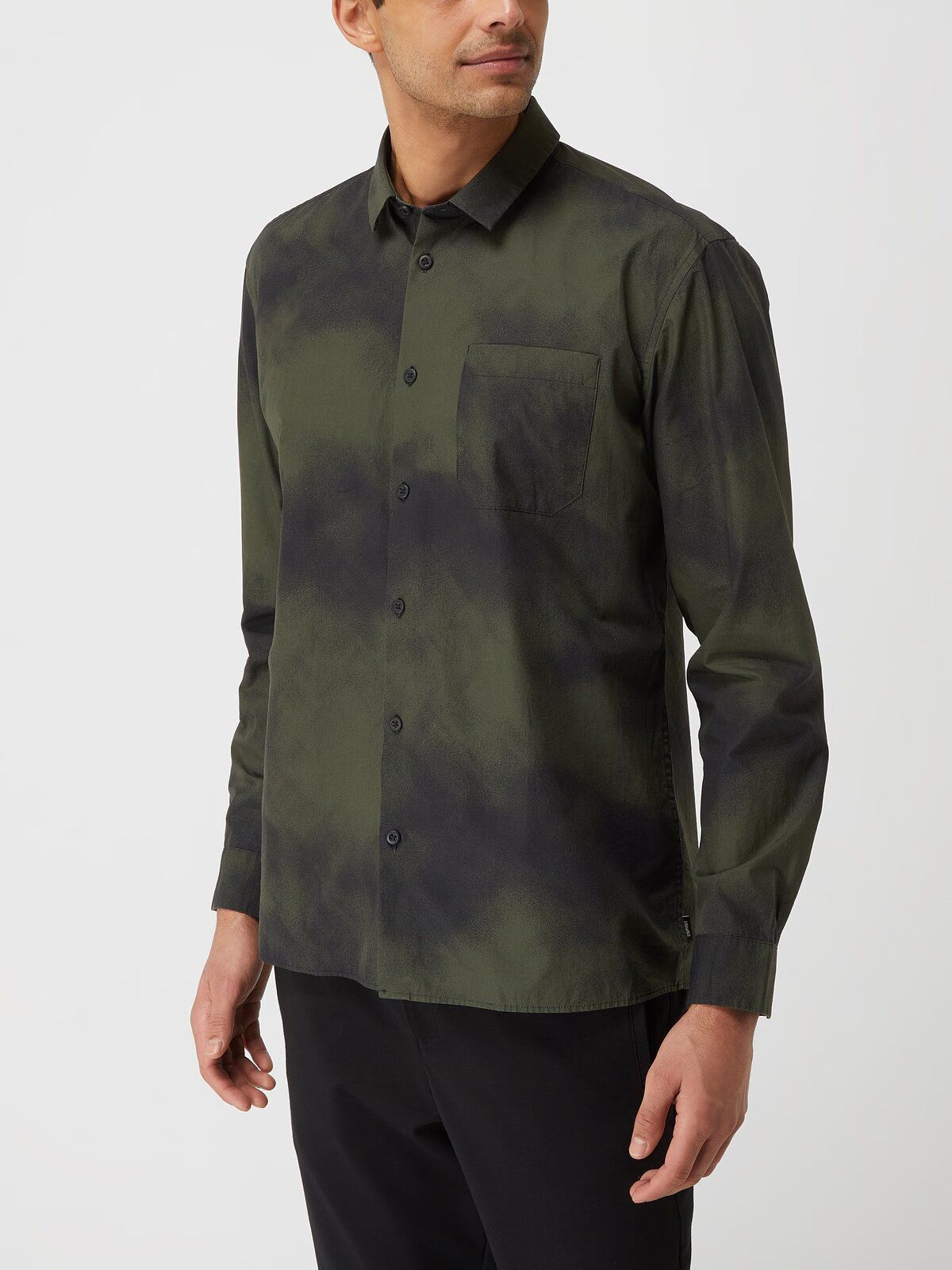 

Рубашка мужская Esprit 1554968 хаки L, 1554968