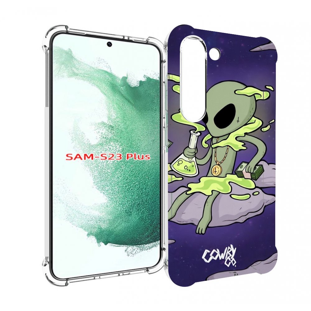 

Чехол MyPads токсичный инопланетянин для Samsung Galaxy S23 Plus +, Прозрачный, Tocco
