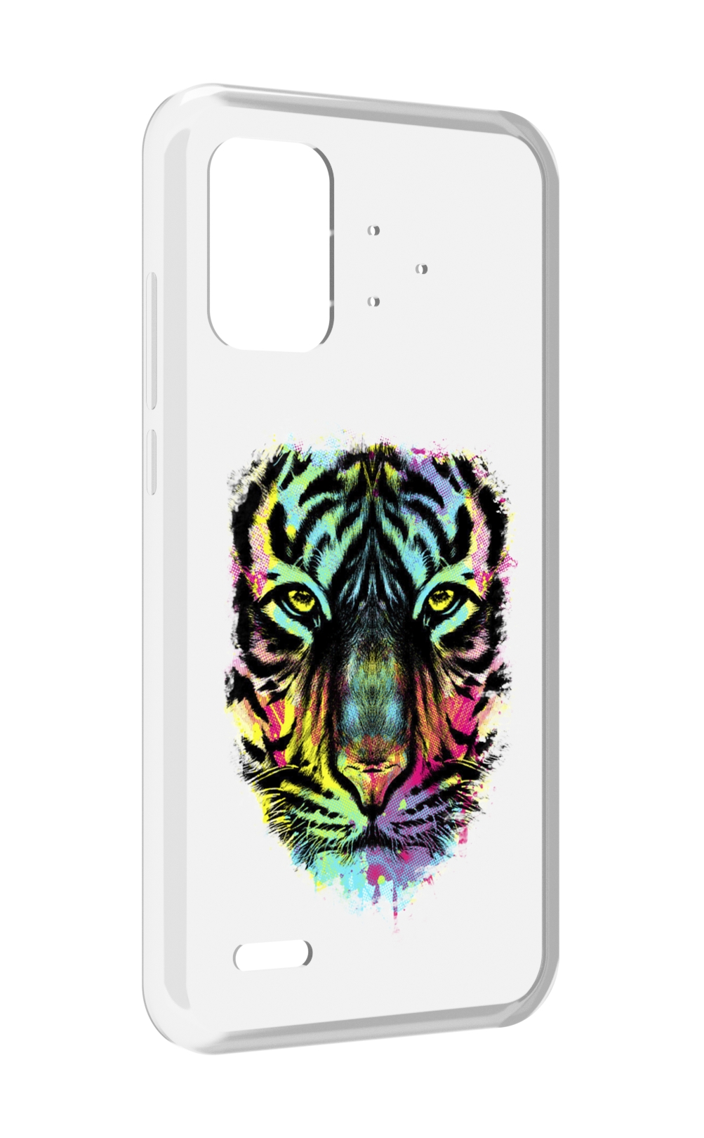 

Чехол MyPads Тигр 1 для UMIDIGI Bison Pro, Прозрачный, Tocco