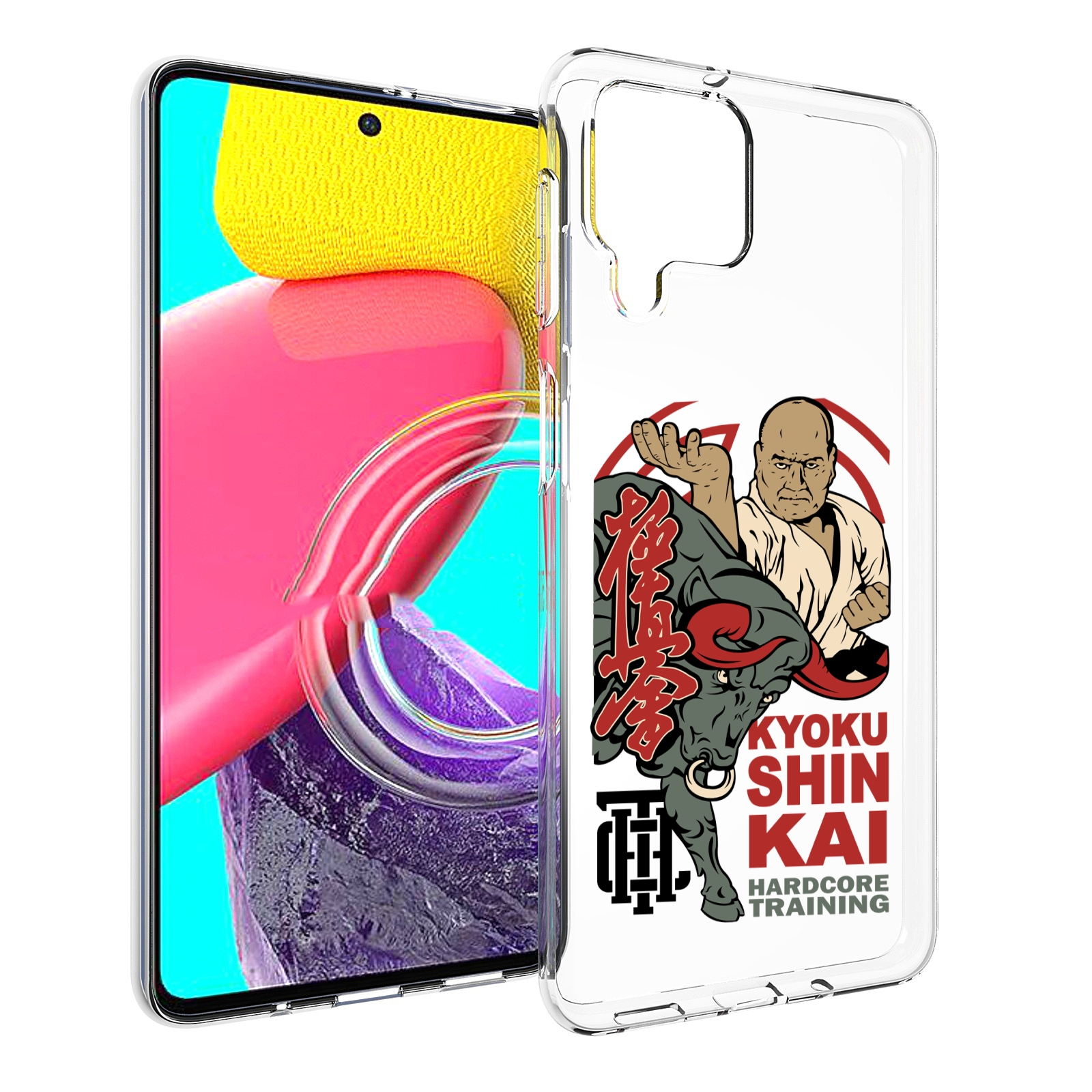 

Чехол MyPads единоборства рисунок для Samsung Galaxy M53 (SM-M536), Прозрачный, Tocco