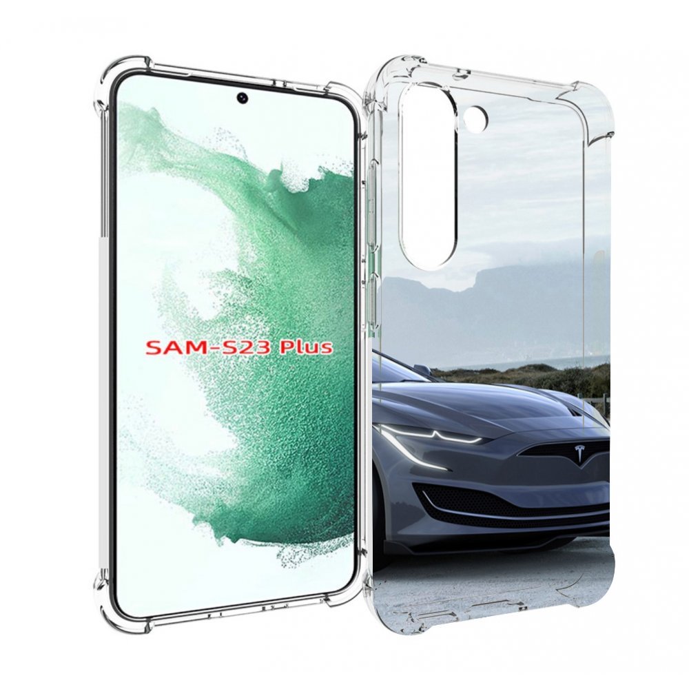 

Чехол MyPads tesla 2 мужской для Samsung Galaxy S23 Plus +, Прозрачный, Tocco