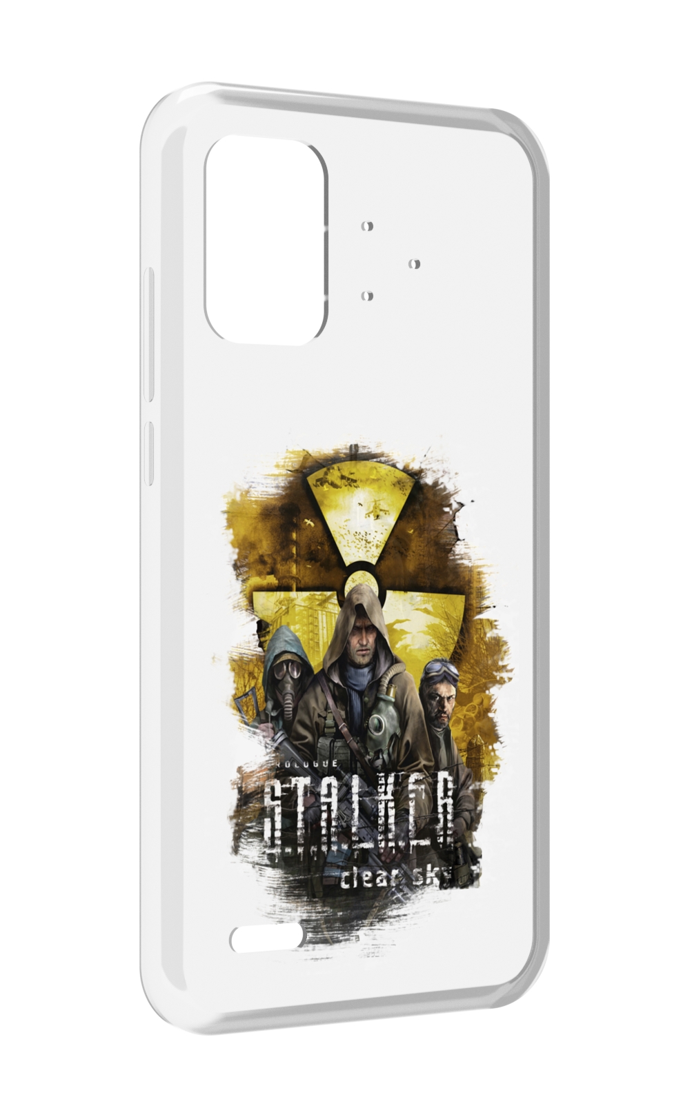

Чехол MyPads Сталкер мужской для UMIDIGI Bison Pro, Прозрачный, Tocco