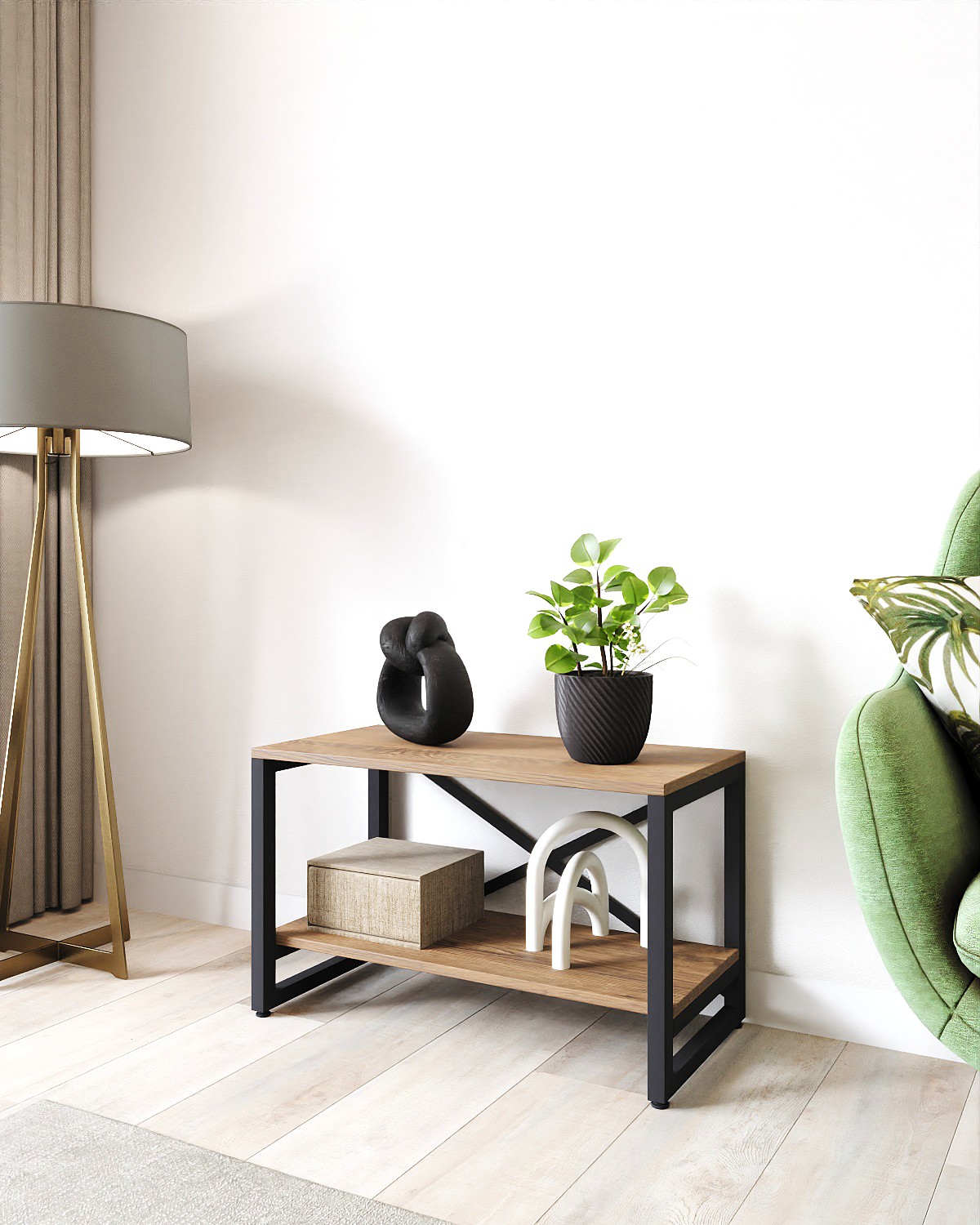 Тумба под телевизор A1 HOME Bruno 44х134х34 Дуб Веллингтон