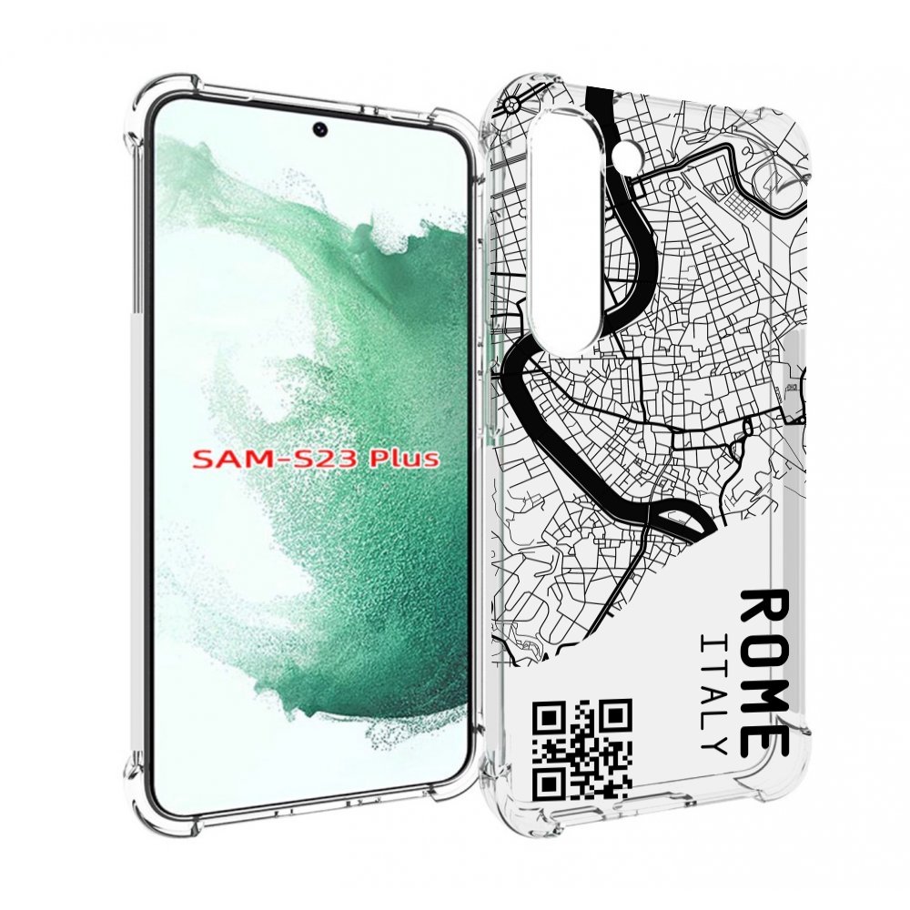 

Чехол MyPads схема-рим для Samsung Galaxy S23 Plus +, Прозрачный, Tocco