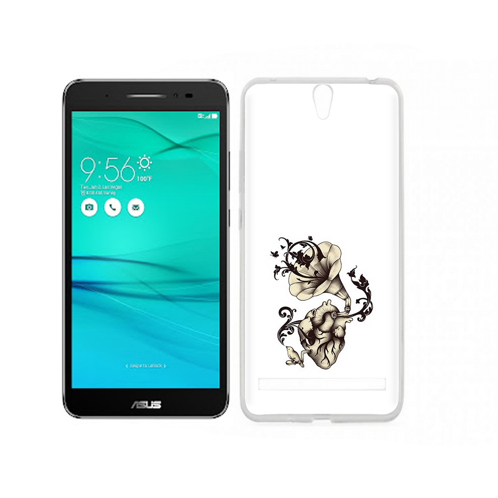 

Чехол MyPads Tocco для Asus ZenFone Go (ZB690KG) Граммофон, Прозрачный, Tocco