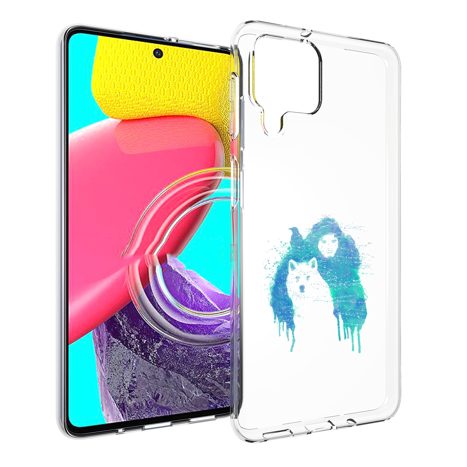 

Чехол MyPads джон сноу для Samsung Galaxy M53 (SM-M536), Прозрачный, Tocco