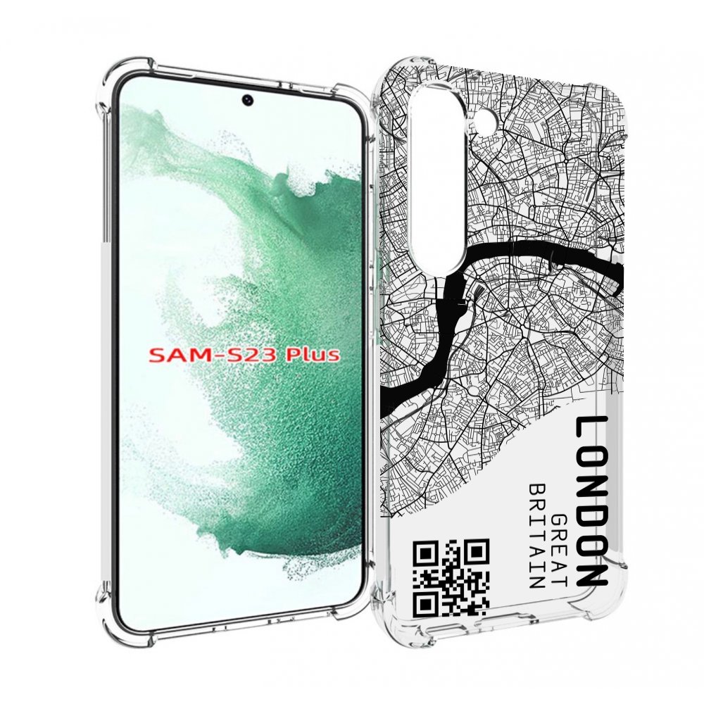 

Чехол MyPads схема-лондон для Samsung Galaxy S23 Plus +, Прозрачный, Tocco