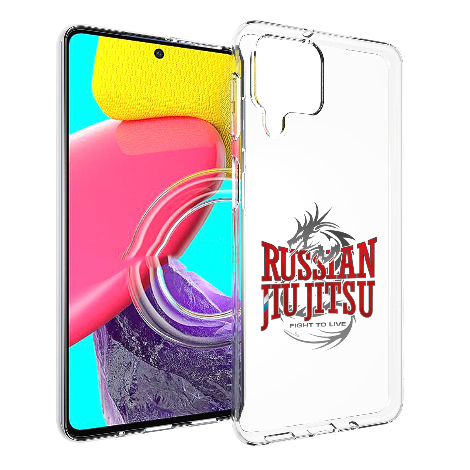 

Чехол MyPads джиу джитсу для Samsung Galaxy M53 (SM-M536), Прозрачный, Tocco