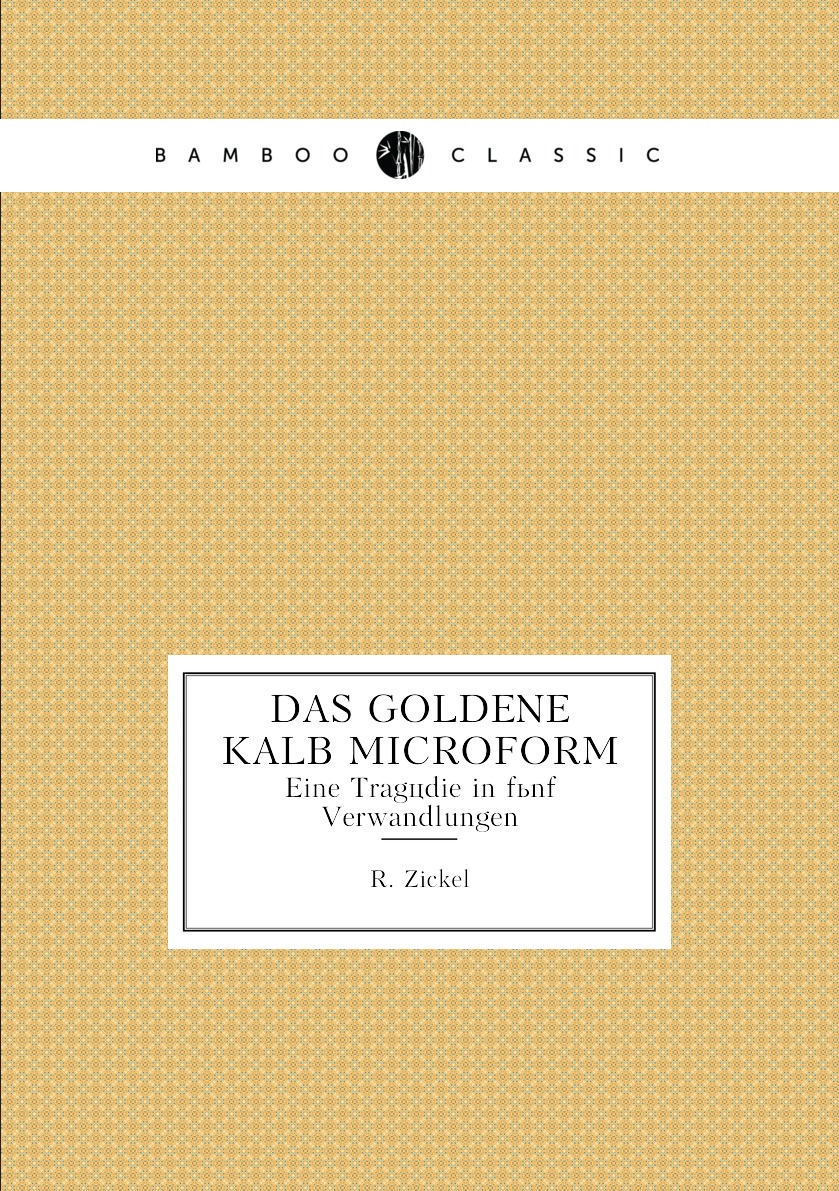 

Das goldene Kalb microform