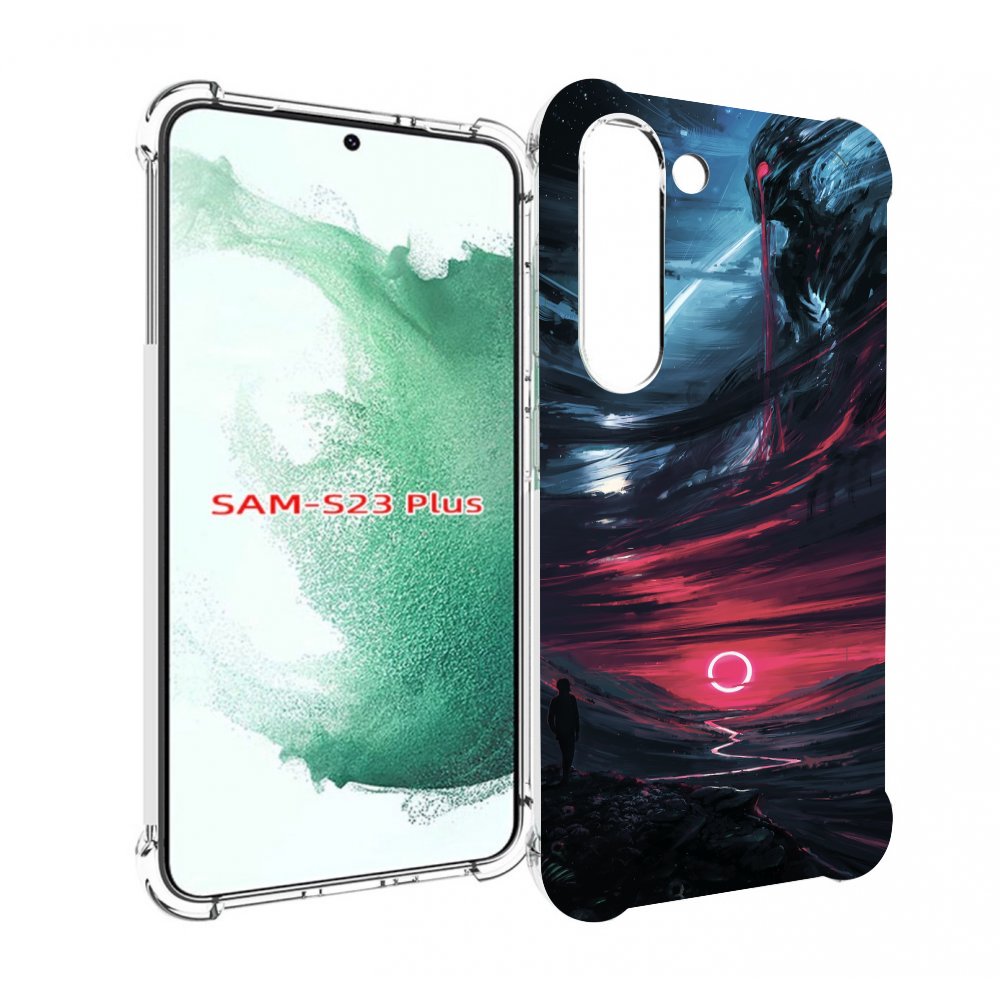 

Чехол MyPads страшный мир для Samsung Galaxy S23 Plus +, Прозрачный, Tocco