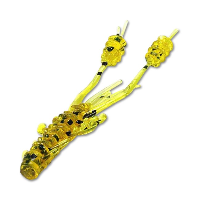 

Силиконовая приманка REINS RING SHRIMP 3 Цв. 429-Motor Oil Pepper, Зеленый, Ring Shrimp