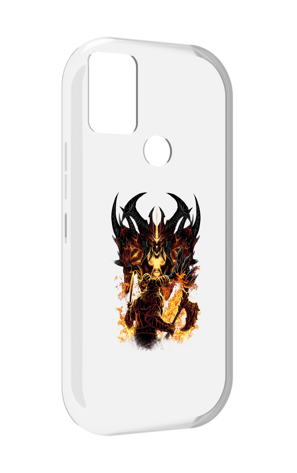 

Чехол MyPads демон shadow fiend для UMIDIGI A9, Прозрачный, Tocco
