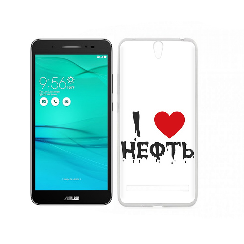 

Чехол MyPads Tocco для Asus ZenFone Go (ZB690KG) нефть, Прозрачный, Tocco