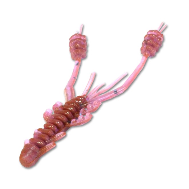 

Силиконовая приманка REINS RING SHRIMP 2 Цв. 606 Pink LOX, Розовый, Ring Shrimp