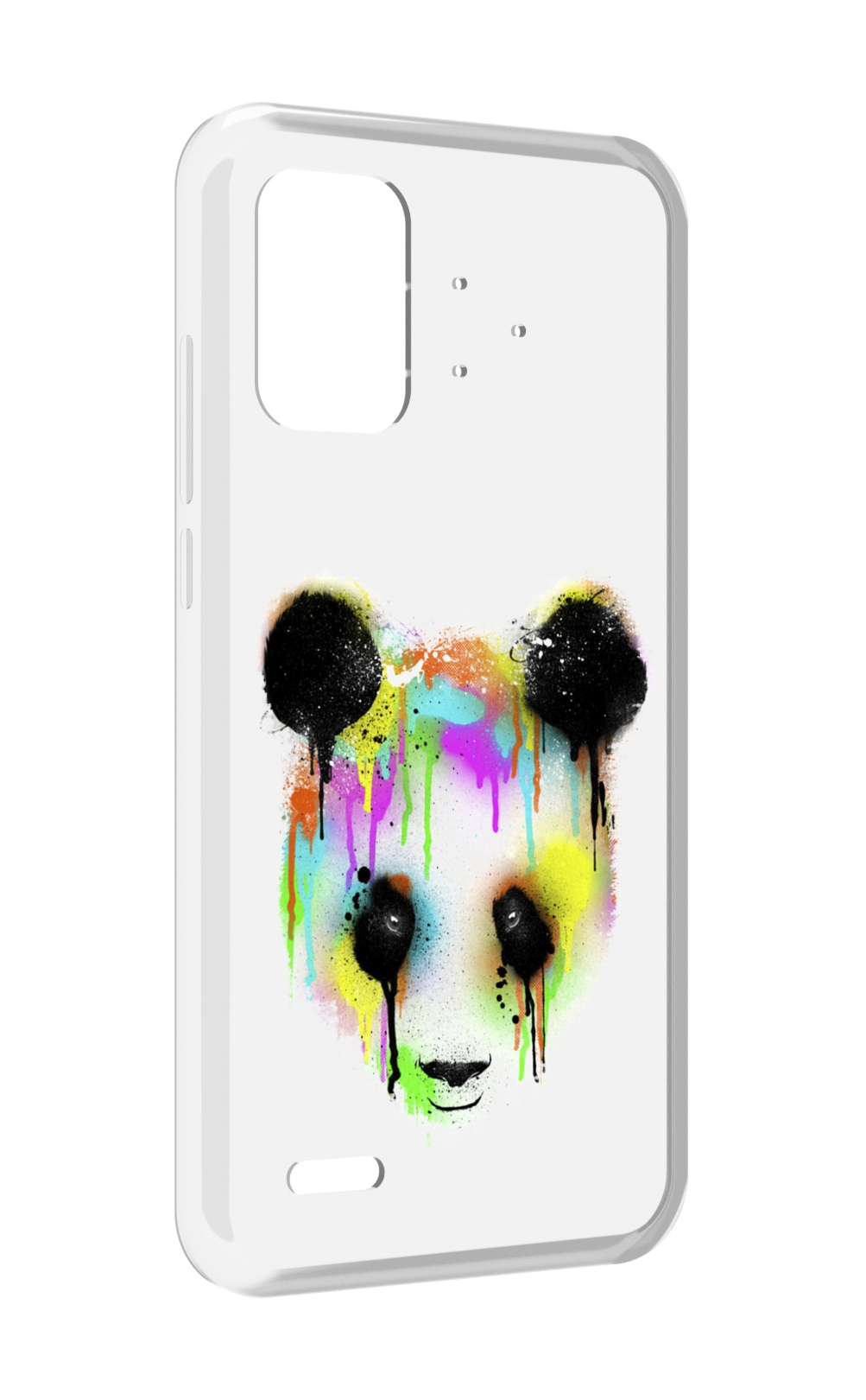 

Чехол MyPads Радужная панда для UMIDIGI Bison Pro, Прозрачный, Tocco
