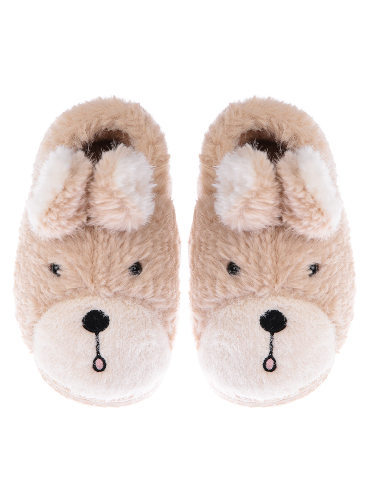 Домашние тапочки для девочки PlayToday, светло-коричневый, 26-27