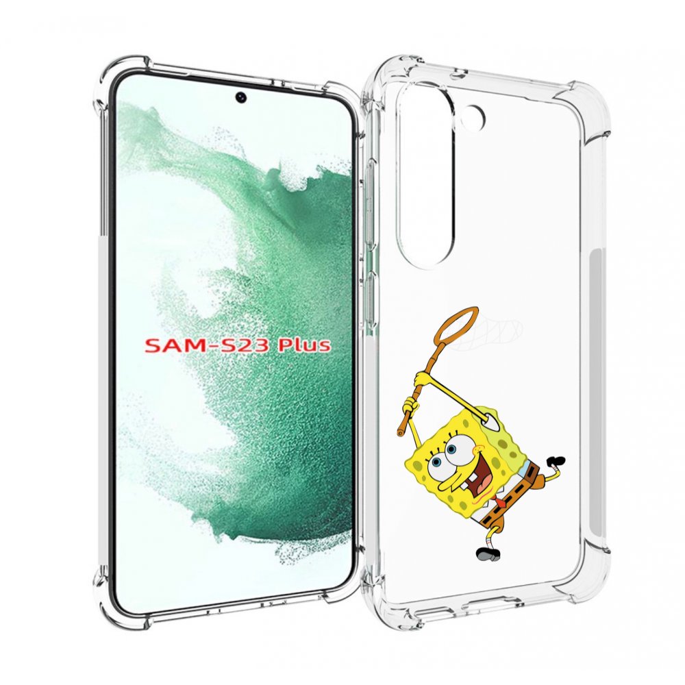 

Чехол MyPads спанчбоб-с-сочком для Samsung Galaxy S23 Plus +, Прозрачный, Tocco