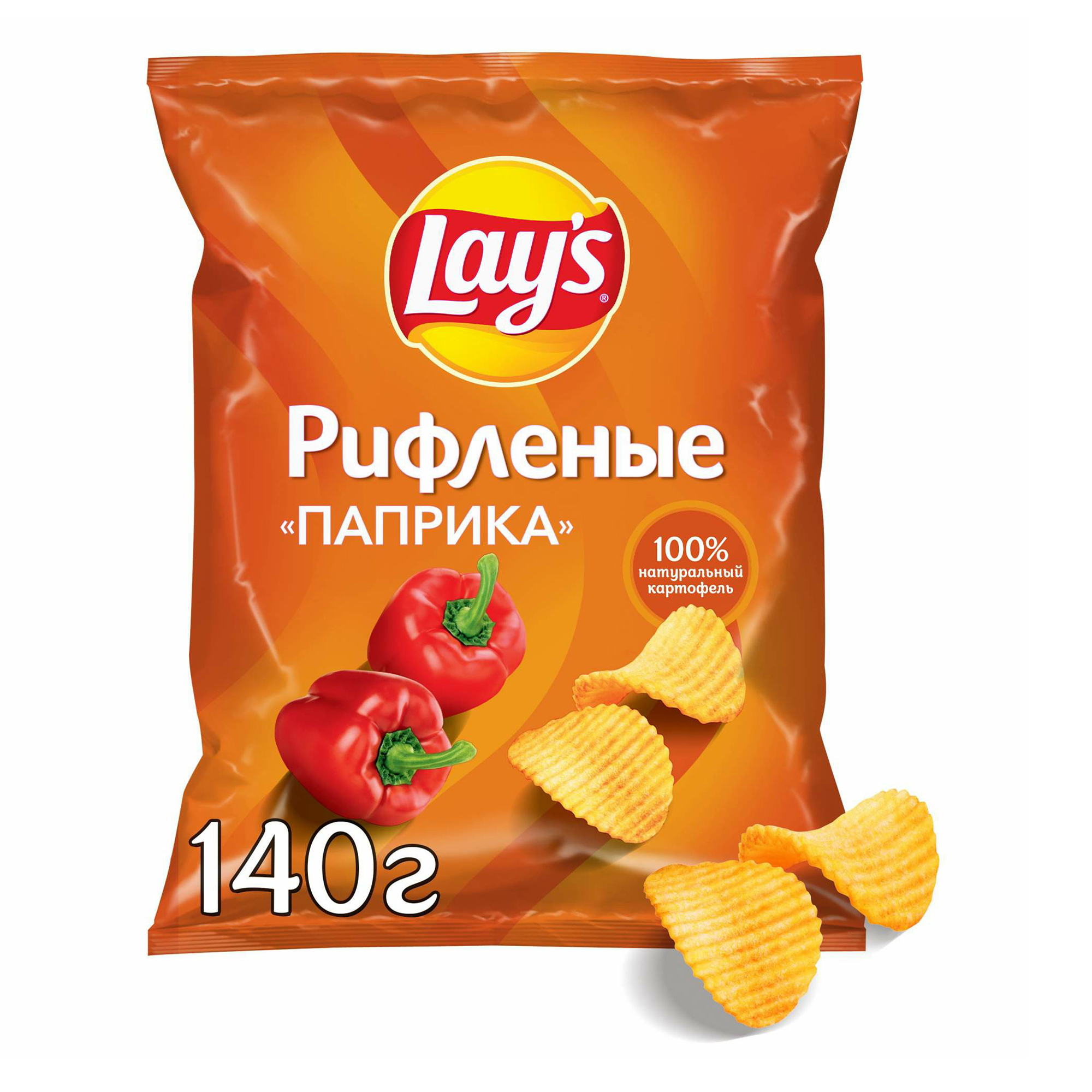 фото Чипсы картофельные lay's паприка 140 г