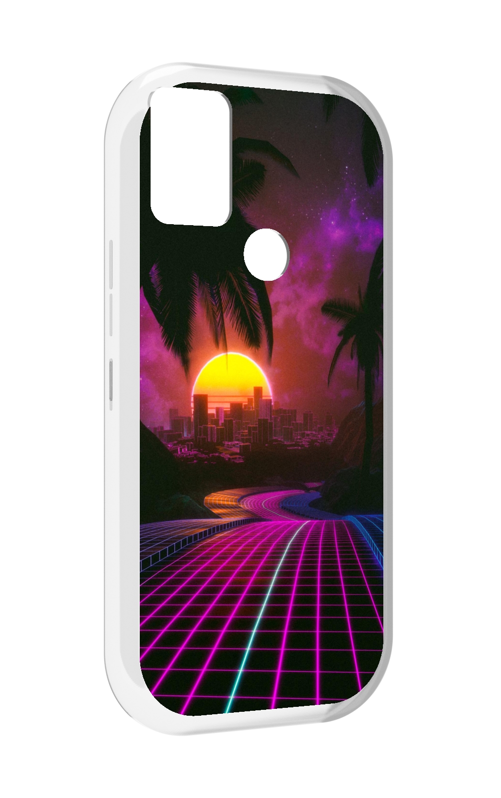 

Чехол MyPads хотлайнмайами 2 для UMIDIGI A9, Прозрачный, Tocco