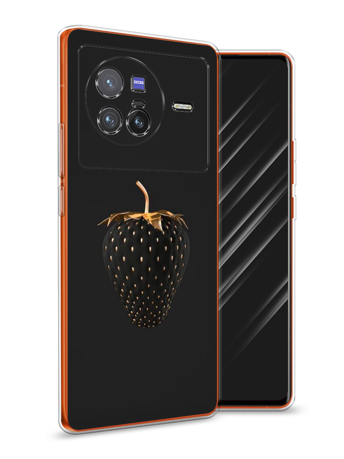 

Чехол Awog на Vivo X80 "Черно-золотая клубника", Разноцветный, 266550-10