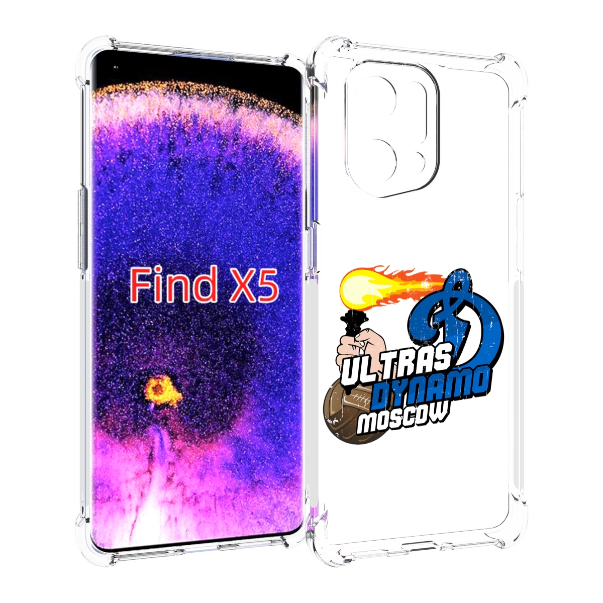 

Чехол MyPads ФК Динамо для Oppo Find X5, Прозрачный, Tocco