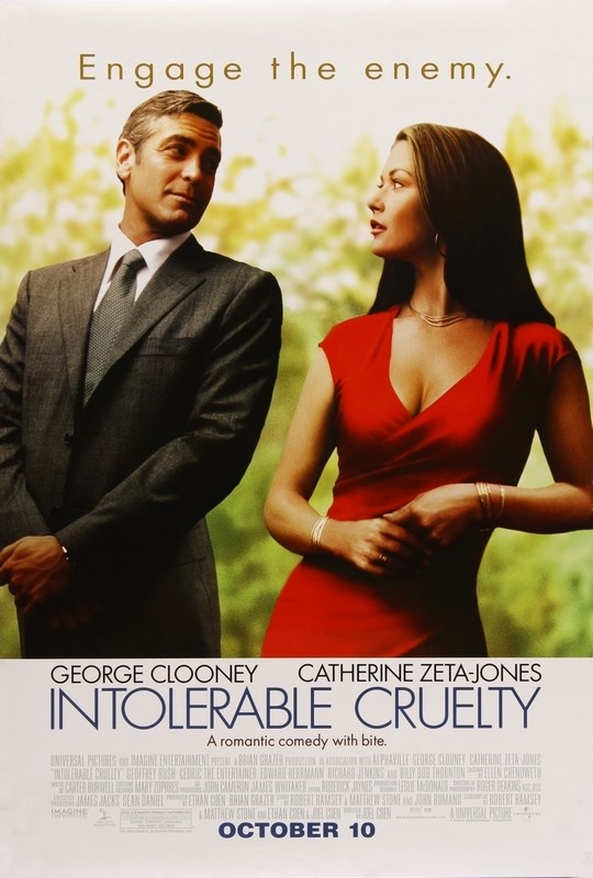 

Постер к фильму "Невыносимая жестокость" (Intolerable Cruelty) A3