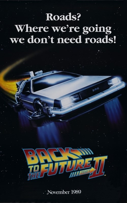 

Постер к фильму "Назад в будущее 2" (Back to the Future Part II) A2