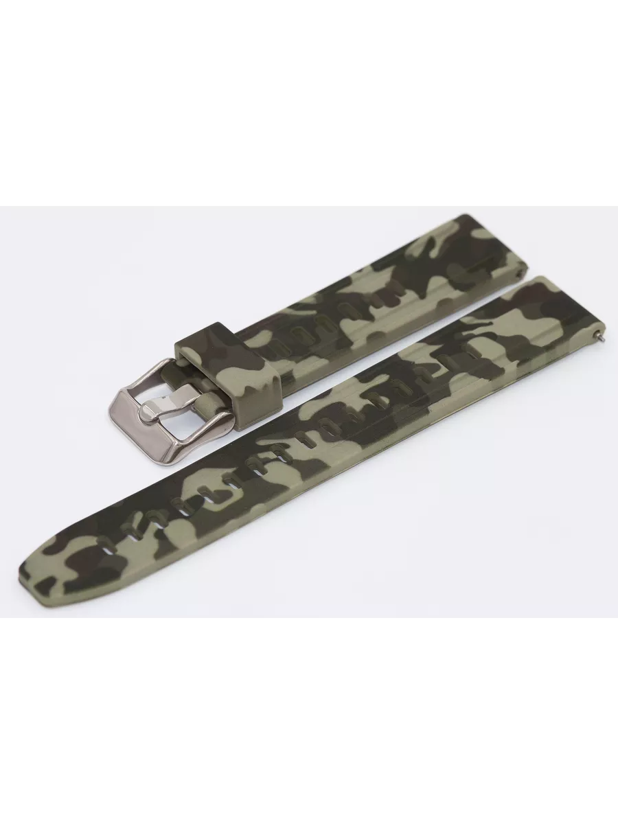 

Ремешок из двух частей мужской Watch Band Strap04 зеленый/камуфляж, strap04