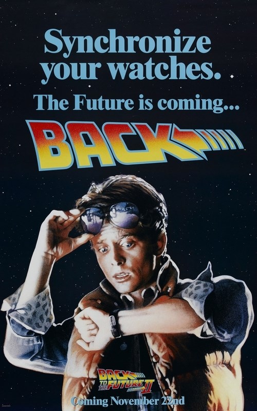

Постер к фильму "Назад в будущее 2" (Back to the Future Part II) 50x70 см