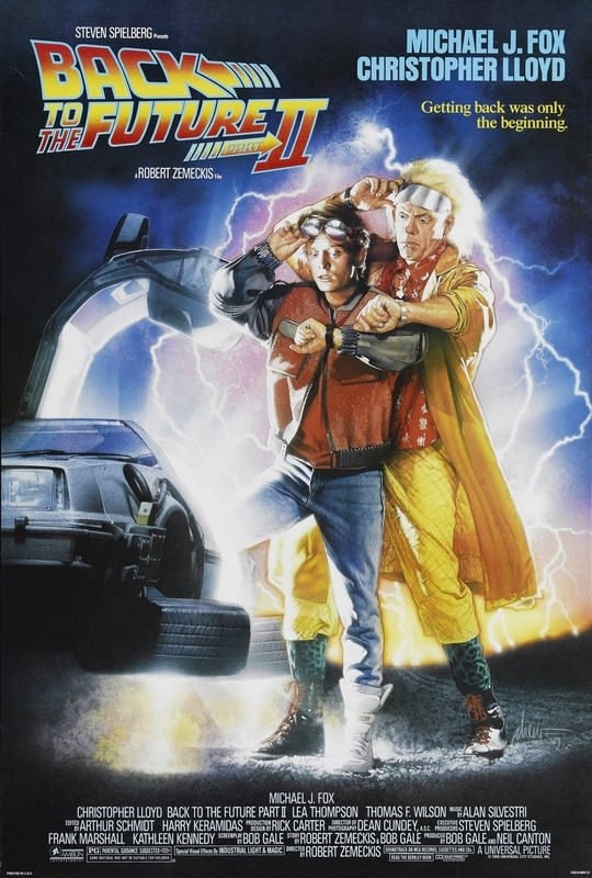 

Постер к фильму "Назад в будущее 2" (Back to the Future Part II) A4