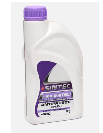 фото Sintec antifreeze unlimited g12++ антифриз готовый фиолетовый sintec арт. 801502 0,92 л